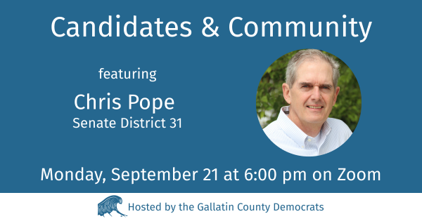Candidates & Community with Chris Pope, Senate District 31