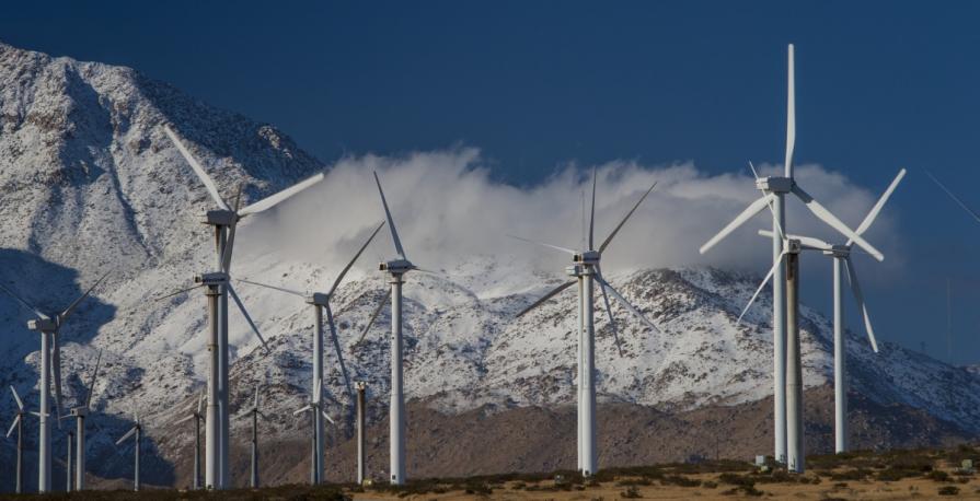 Wind Energy Farm; BLM image