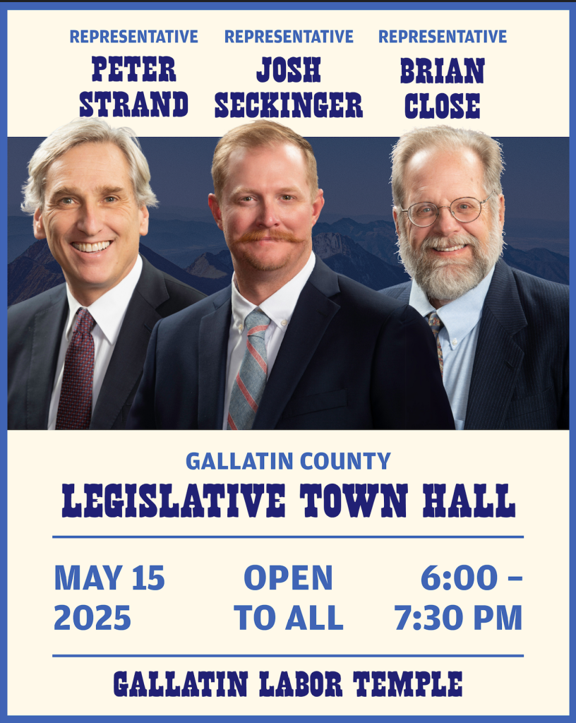 Post-session town hall 2025; graphic by Zach Nell